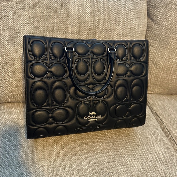 Maggie Tote Bag In Signature Leather - Picture 5 of 7